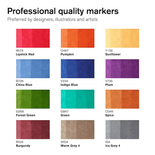 Winsor & Newton® ProMarker™ Tattoo Tones Marker Set
